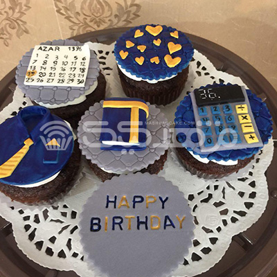 کاپ کیک حسابداری || مشهد کیک سفارش آنلاین کیک و شیرینی در مشهد