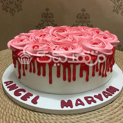 رزت خامه ای || مشهد کیک سفارش آنلاین کیک و شیرینی در مشهد
