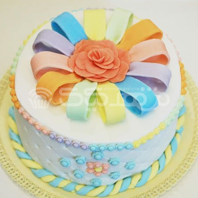 کیک فندانت  || مشهد کیک سفارش آنلاین کیک و شیرینی در مشهد