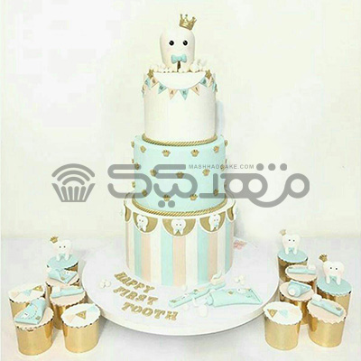 کیک دندانی  || مشهد کیک سفارش آنلاین کیک و شیرینی در مشهد