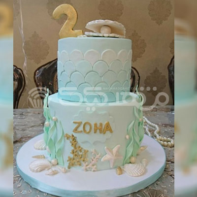 تم  دریایی  || مشهد کیک سفارش آنلاین کیک و شیرینی در مشهد