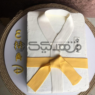 کیک پیراهن کاراته || مشهد کیک سفارش آنلاین کیک و شیرینی در مشهد