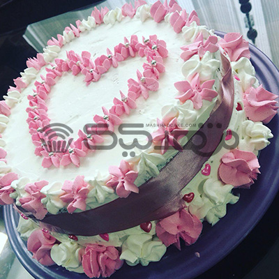 کیک سالگرد ازدواج || مشهد کیک سفارش آنلاین کیک و شیرینی در مشهد